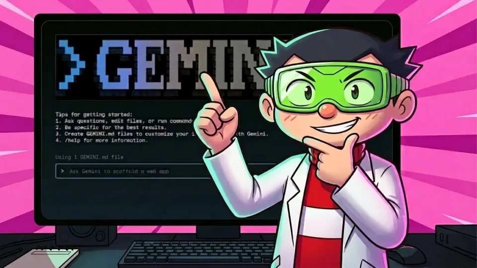 รูปหลักสูตร Gemini CLI ผู้ช่วย AI สำหรับคนเขียนโค้ด